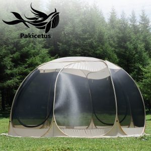 octagonal mesh camping shelter mosquito proof pop up outdoor canopy