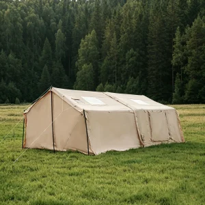 Spacious Inflatable Tent for 4-6 Person – Air Camping Tent with Front Awning & Large Living Area
